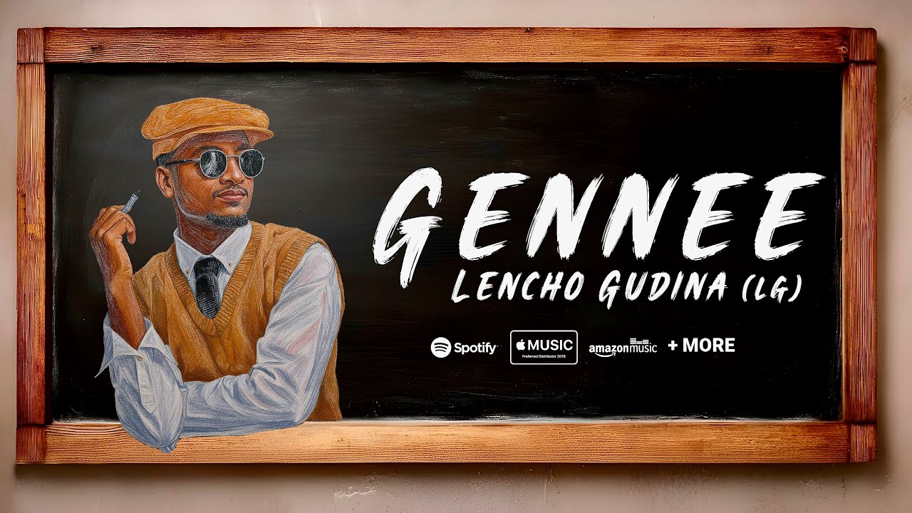 Leencoo Guddinaa (LG) - Gennee | Track 13 New Oromo Music Album 2025 (Official Lyrics Video)