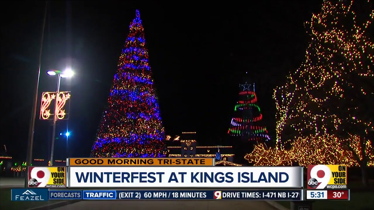 Kings Island Flipping Switch On 5 Million Lights At Winterfest