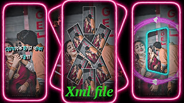 O Pagli Re // ও পাগলি রে // Bengali Trending Song Viral Xml File 🔰// Alight Motion Status Video //