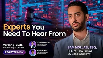 AI Can Revolutionize Your Legal Practice | AI Masterclass