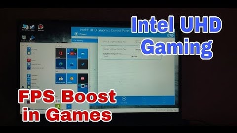 How to Optimize intel UHD for Gaming !! 2020