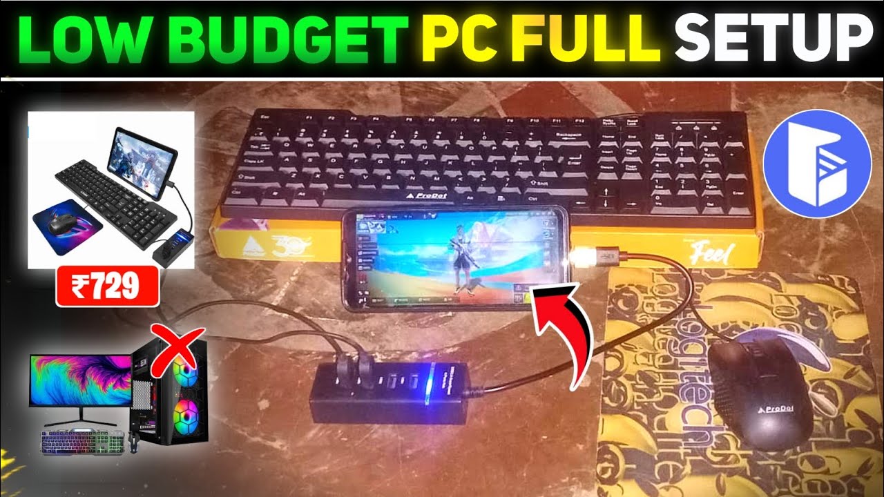 low 🤑 budget 🖥 PC full setup only ₹729 | keypad setup kaise karen ...