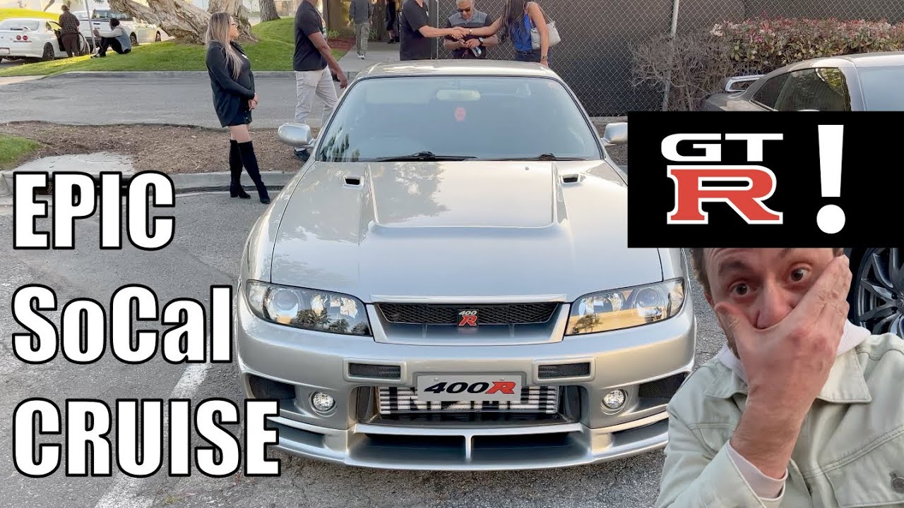 Tamura R32 SoCal GT-R Cruise (R32, R33, 400R) w/ Tamura-san - YouTube