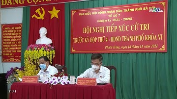 Tổ đại biểu số 7 HĐND Thành phố Bà Rịa tiếp xúc cử tri phường Phước Hưng | BRTgo
