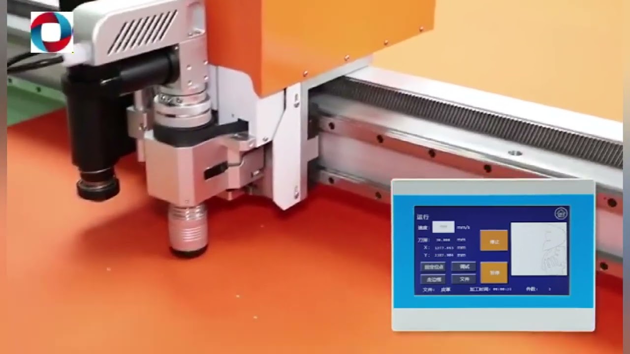 Round Punch Oscillating Knife Controller for Cutting Leather 