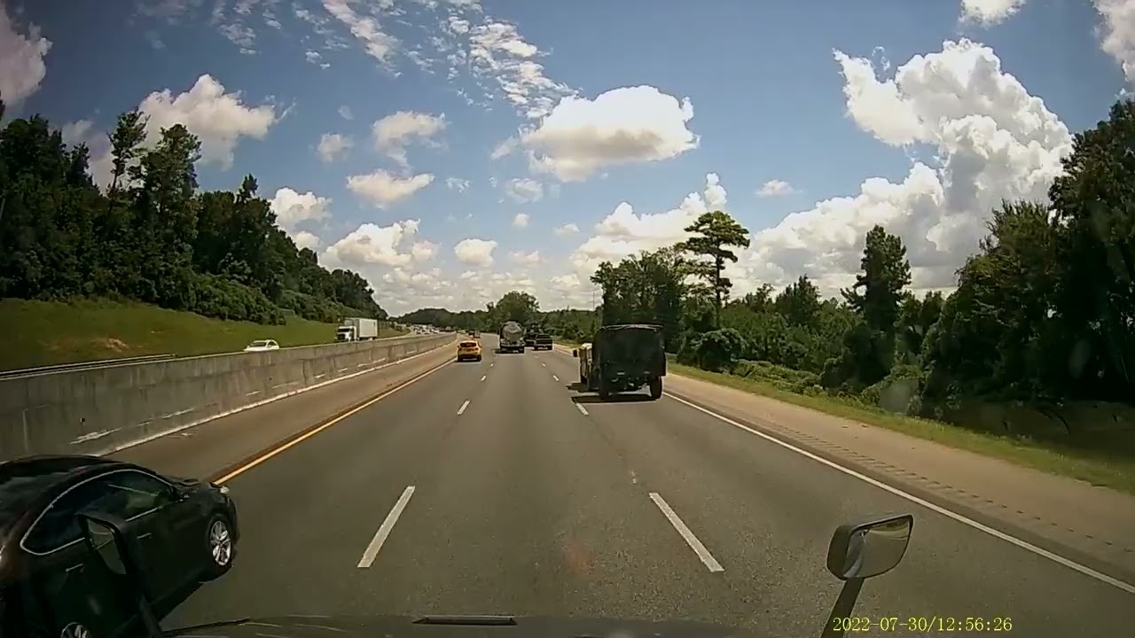 Military Moving # 17. M1165 HMMVW, trailer M1101