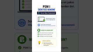 PSM I En Yakın Ücretsiz Scrum Testi #scrumorg