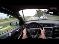 Volvo S60 T6 (E-Drive) - POV & Acceleration