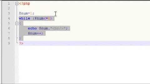 php bài 9 Vòng lặp While