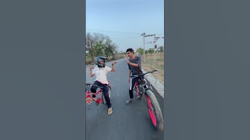 Cycle Ki Race Me Phone Jit Lia 🤯😂 #shortvideo #race #cyclestunt #cycle #mtbrider #shortsfeed