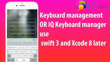 Keyboard management || how to use  IQKeyboardmanager in swift 3