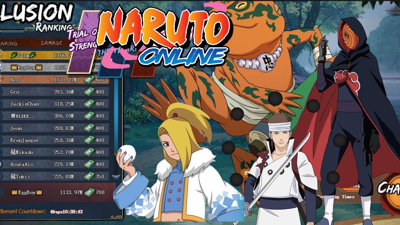 Naruto Online - Trial of the Strength Best Team 2022 