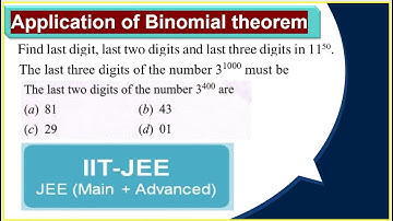 Finding the last one digit, last two digits, and last three digits of numbers using the Binomial