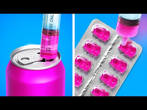 AWESOME FOOD TRICKS! HOW SNEAK FOOD ANYWHERE?