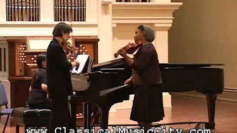 Kashkashian coaching Walton Viola Concerto