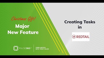 Redtail Tasks Annoucement