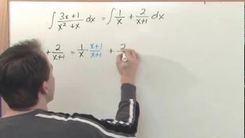 Lesson 7 - Integration By Partial Fractions (Calculus 2 Tutor)