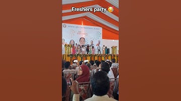freshers party 🥳 ||.#university #hostellife #freshers #party #minivlog #funny #shortvideo ##azamgarh