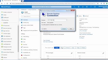 Setting up Windows 10 In Microsoft Azure Cloud.