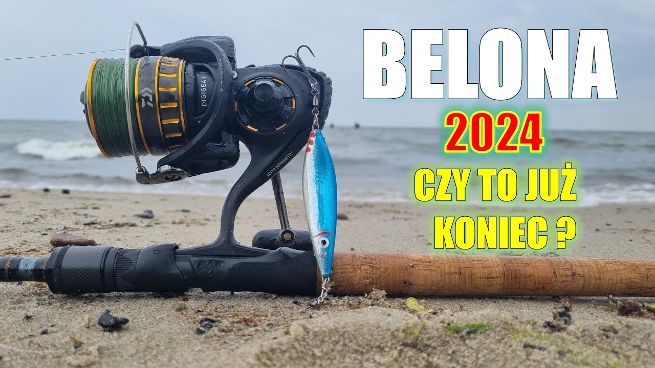 Belona z plaży 2024. 💪 🐟 🎣 Gdynia Orłowo. Wędkowanie na Bałtyku.