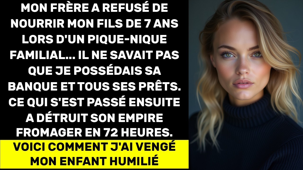 Mon frère riche m'a humiliée. Il ignore que je possède secrètement sa banque