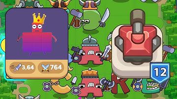 Number Cube War: Merge Idle 🌟🌟 VS 🌟🌟 Alphabet Defense Towers Battle