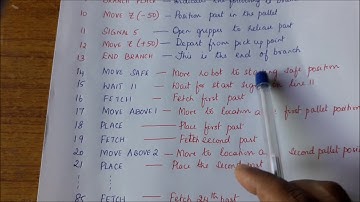 EC368 Robotics Module 6 Palletizing Program Part II