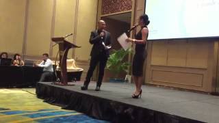 Abby Borja Hosting For Fujixerox Channel Partners Conference