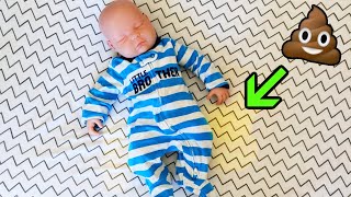 Silicone Baby Exploding Diaper Changes Video Compilation