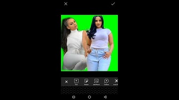 How To Joint Picture Editing Green Background Dynamic Colors #18