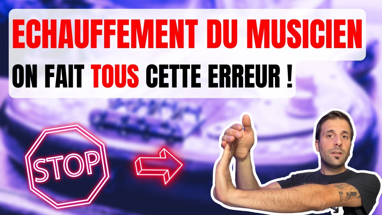 L'ECHAUFFEMENT avant l'instrument : Es-tu certain de faire le nécessaire ?!