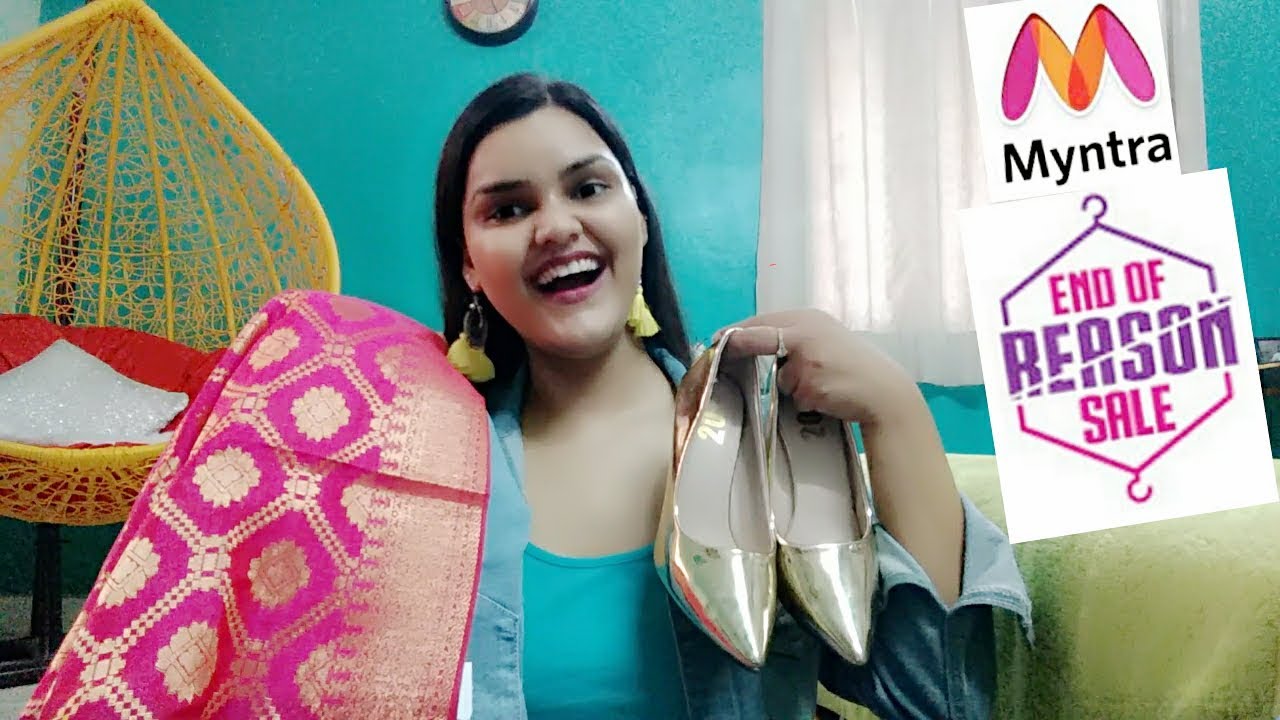 MYNTRA HAUL END OF REASON SALE BEST SALE HAUL TINA YouTube