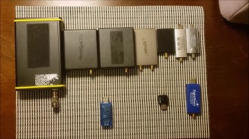 2019: Nine SDR Receivers power consumption comparison - how much power does your SDR consume?