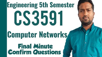 CS3591|Important questions|Computer Networks|Part B|Important questions|Engineering king|