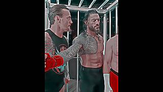 Roman Reigns Stop To Cm Punk 💯😈 Roman Reigns Destroy Just 1 Spear 😈👻 | Edit #shorts #romanreigns#wwe