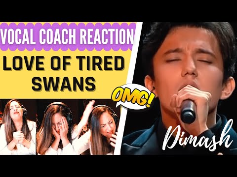 ❤️ VOCAL COACH -LOVE OF TIRED SWANS DIMASH REACTION  /REACCION 🦢🦢