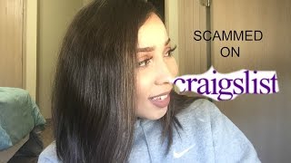 I GOT SCAMMED ON CRAIGSLIST