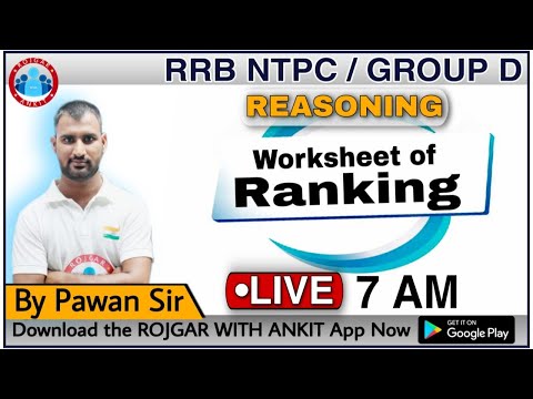 RRB NTPC / GROUP D || Worksheet Solution @By_Pawan_Moral_Sir || Live 8:00 AM ||