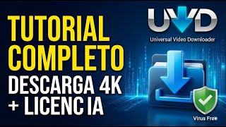 📥 Cómo Descargar Videos en 4K con Universal Video Downloader | Guía de Instalación y Licencia screenshot 5