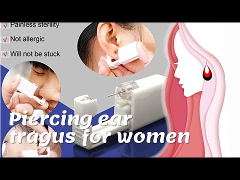 Video: Tragus Piercing Pain Levels, Coping Och Piercing Aftercare