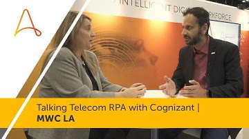 Talking Telecom RPA with Cognizant | MWC LA