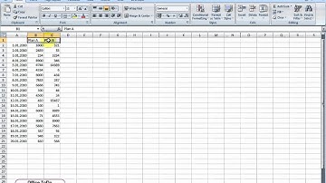 How to apply filter to a column? | Excel 2007