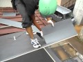 新潟県三条市の屋根外壁塗装リフォーム専門店遠藤組　横葺カラーＧＬの施工