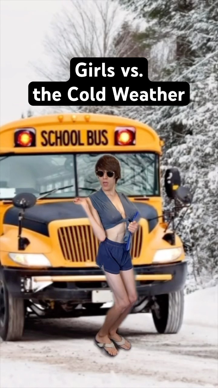 Girls vs the Cold Outside Weather #TheManniiShow.com/series