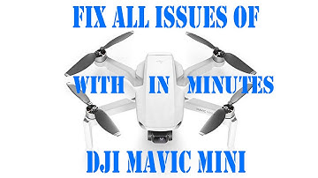 Mavic Mini Motor, Speed Error Fix