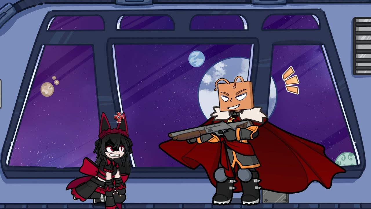 G.A.T.E reacts to Tankfish Space Wars Russian side [Read the description]