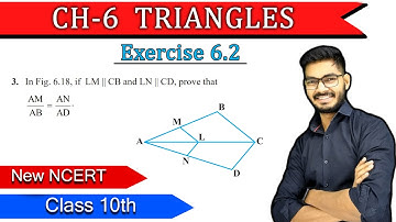 Class 10 || EX 6.2 Question 3 Chapter 6 Triangles || Maths NEW NCERT RAJEEV SIR ||