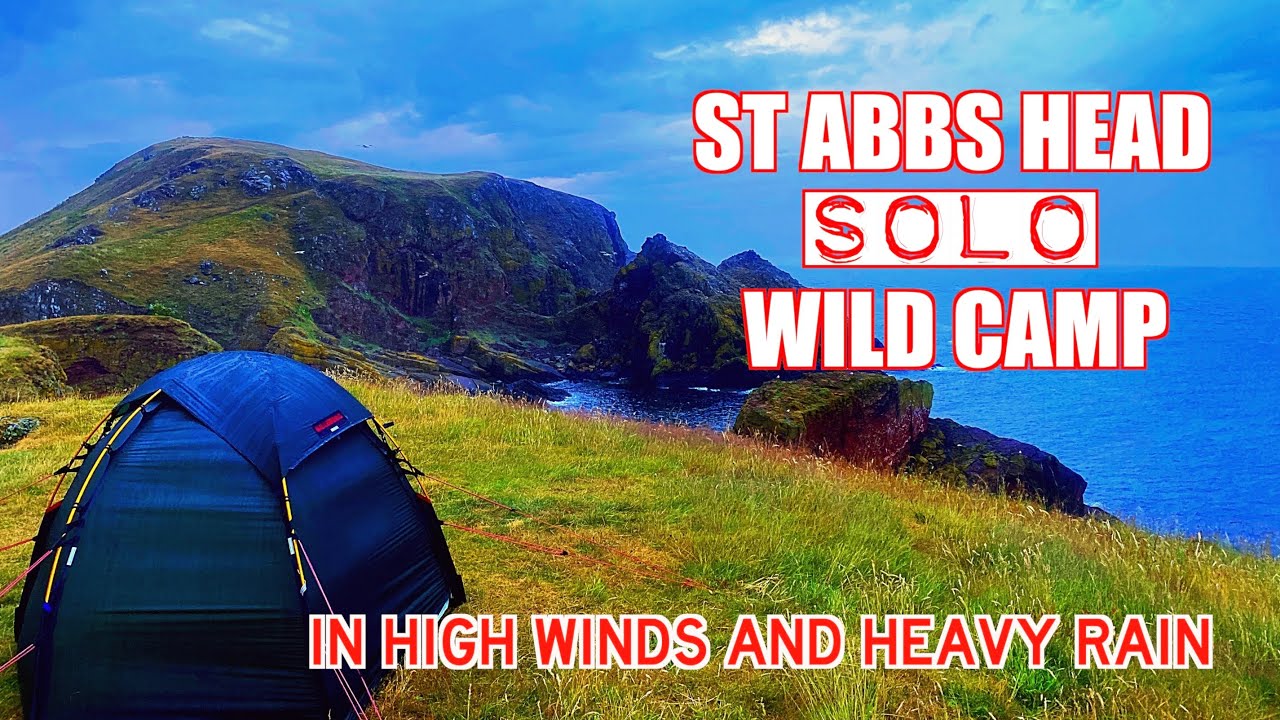 St Abbs Head | Solo Wild Camp - Hilleberg Soulo