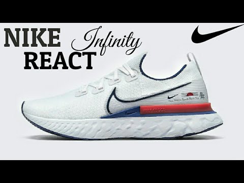 nike react infinity blue ribbon sports