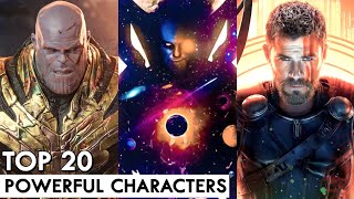 Top 20 Most Powerful Characters In MCU | In Hindi | BNN Review